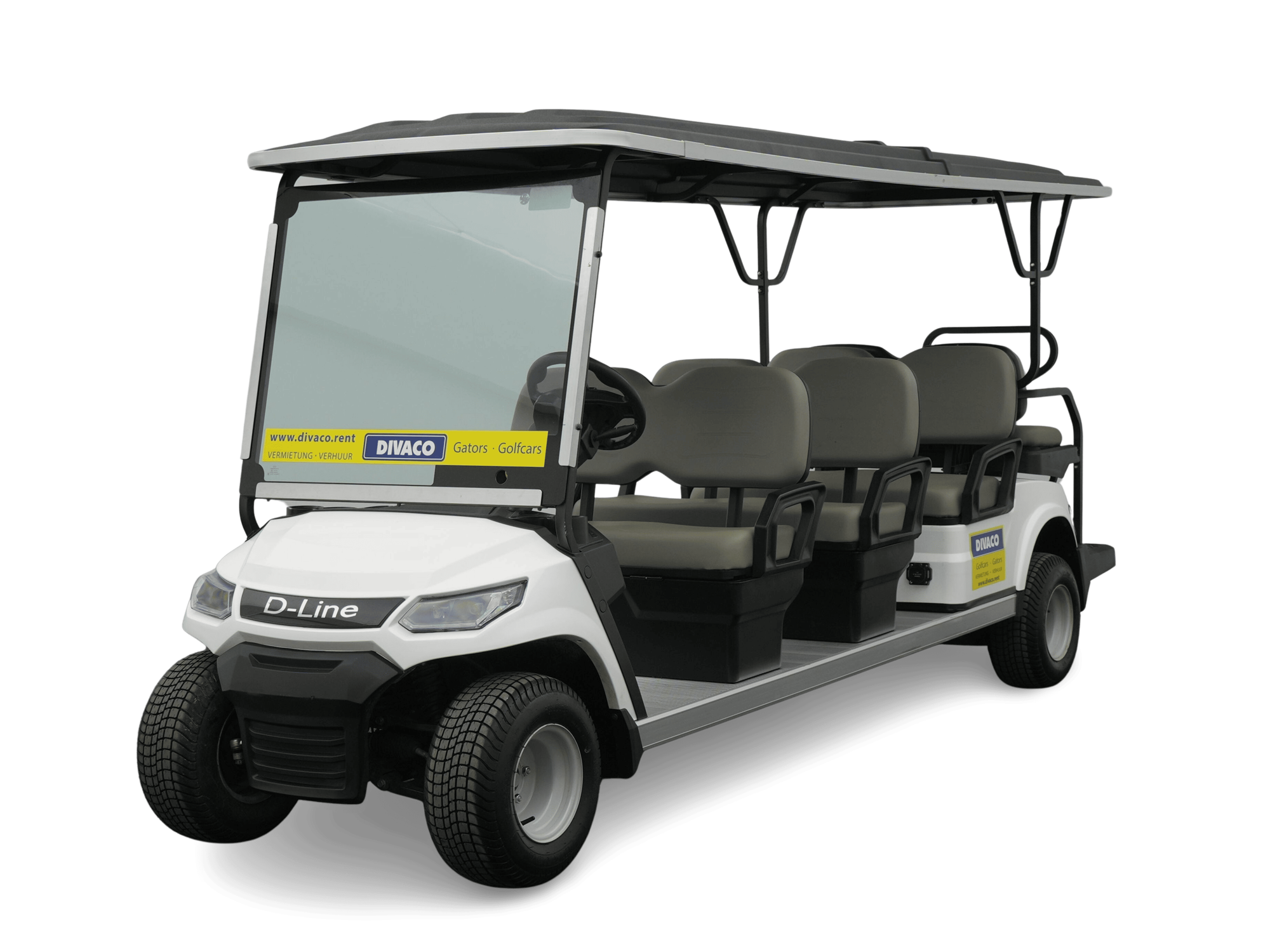 Divaco.rent Golf Cart 8-Seater Electric