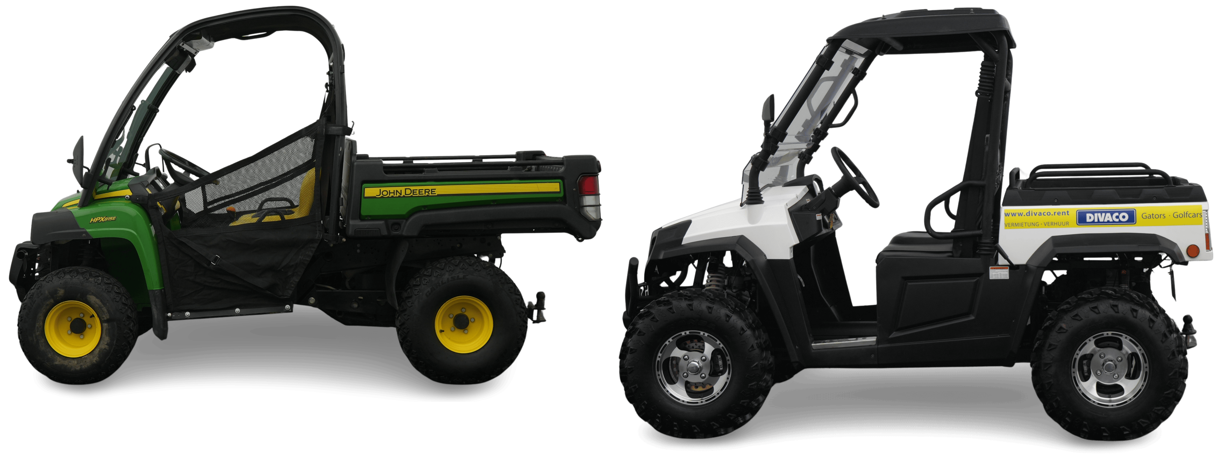 Gator, electric 4x4 and golf cart from Divaco for events and construction – gator.rent