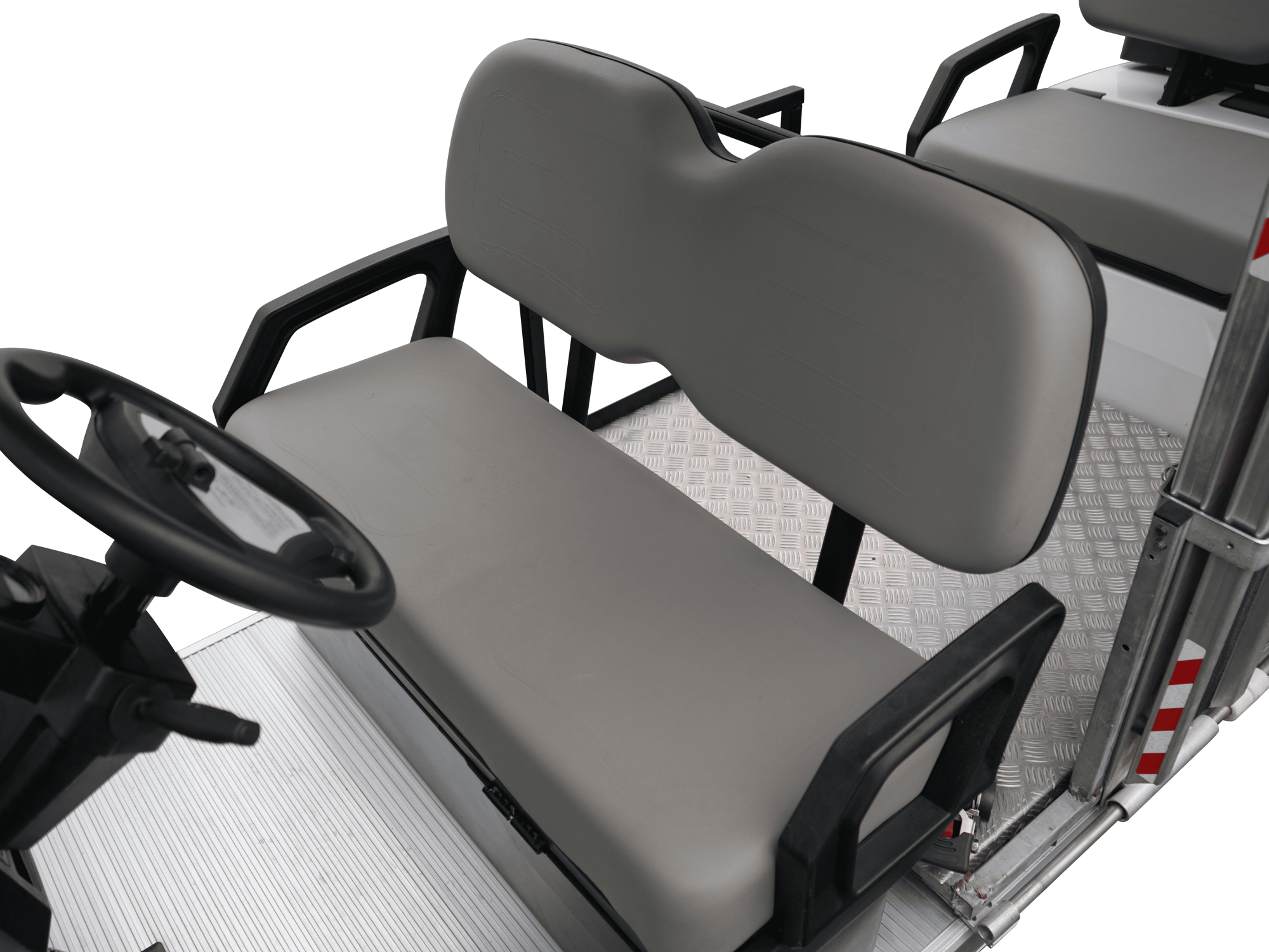 Divaco.rent Electric Wheelchair Transport Golf Cart for 6 People Seating Position