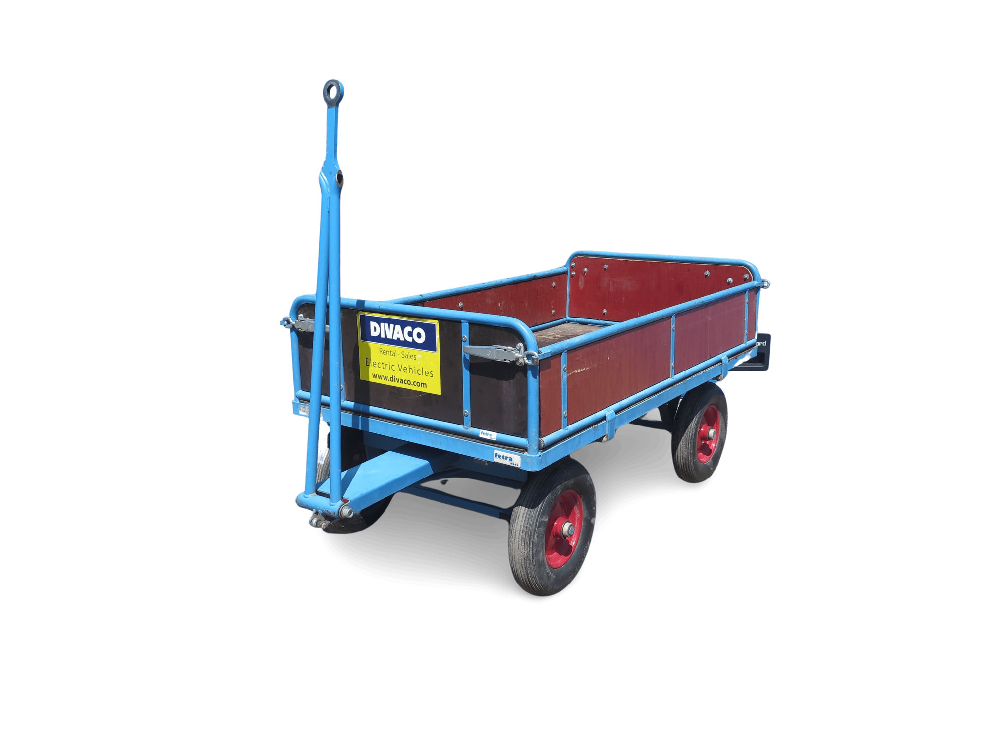 DIVACO Cargo Trailer 4-Wheel with 3-Sided Opening DIVACO Cargo Trailer 4-Wheel with 3-Sided Opening