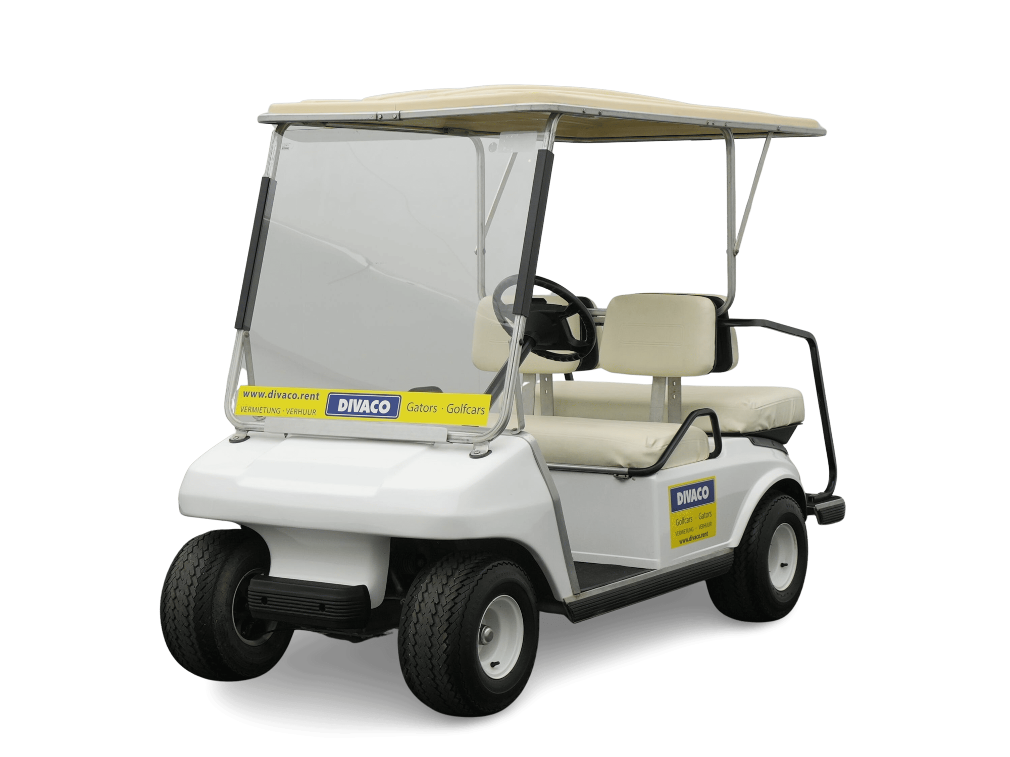 DIVACO.RENT Golf Buggy 4-Seats Electric