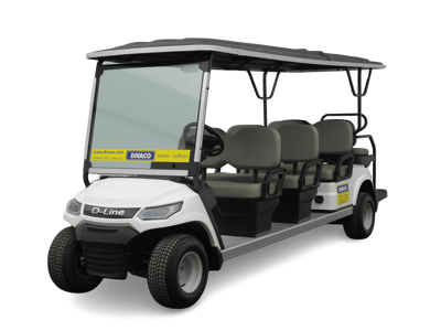 DIVACO Golf buggy 8 Seater Electric