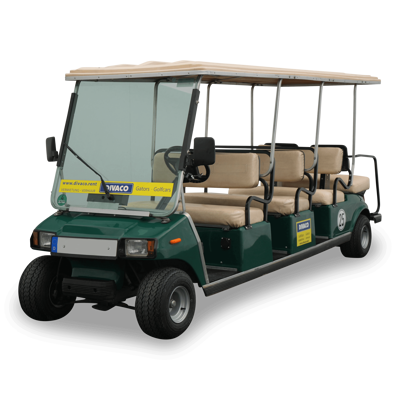 DIVACO Golf buggy 8 Seater Road-Legal 