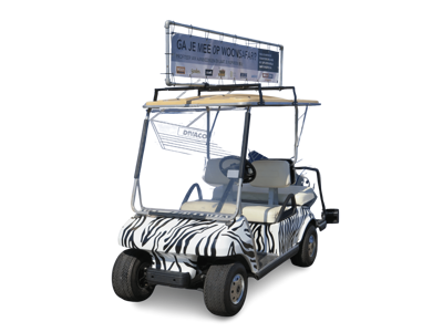 Divaco Golf buggy Branding