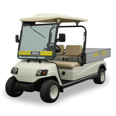 DIVACO Golf buggy roadlegal 2-Seater cargobox