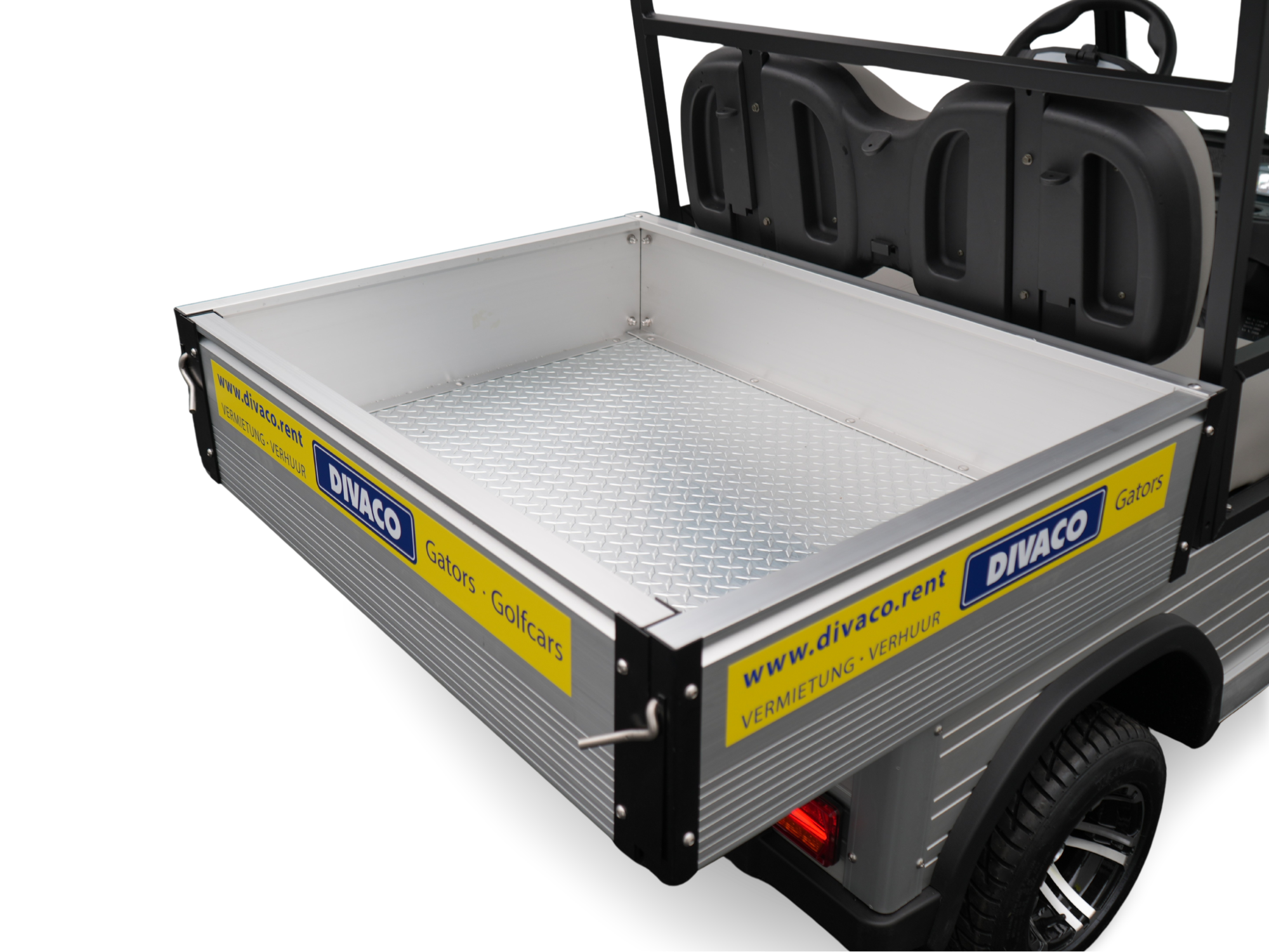 DIVACO Golf cart 2-Seater ECO spacious cargobox